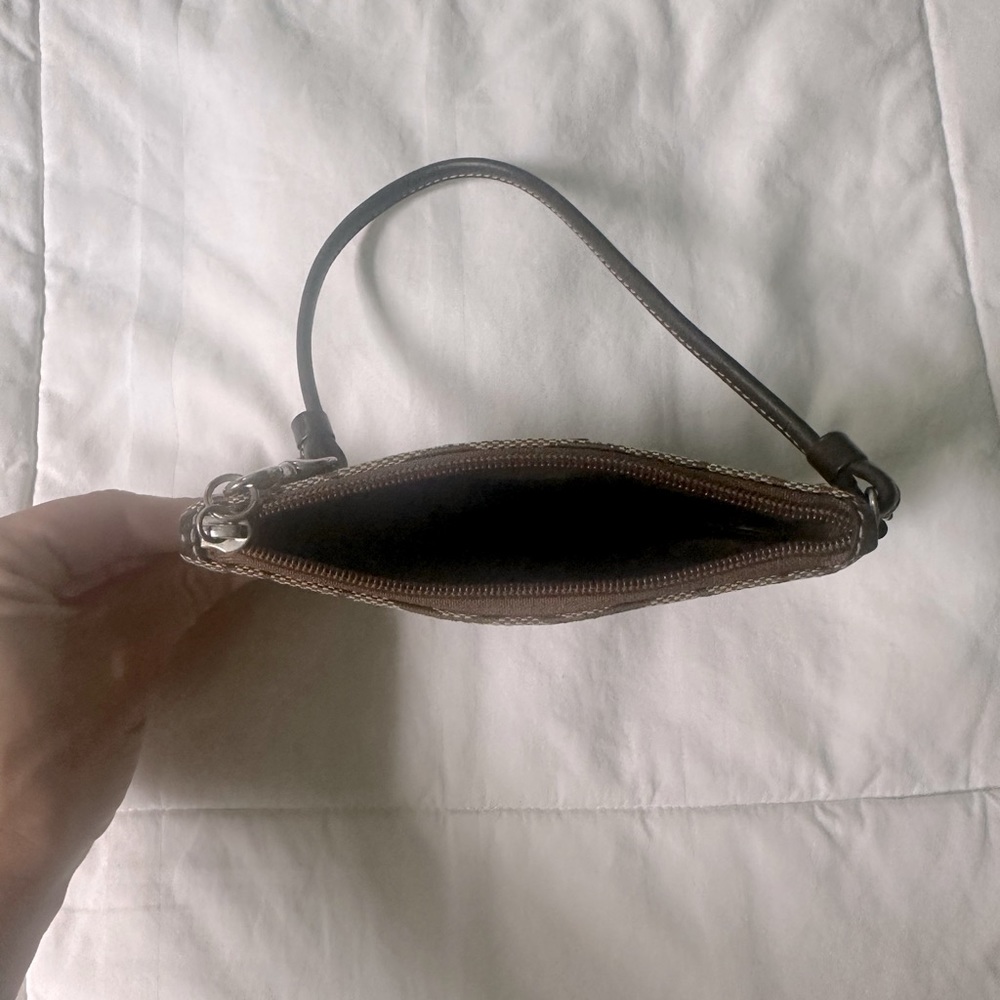 Coach Corner Zip Wristlet - Picture 3 of 3